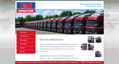 Desktop Screenshot of em-spedition.de